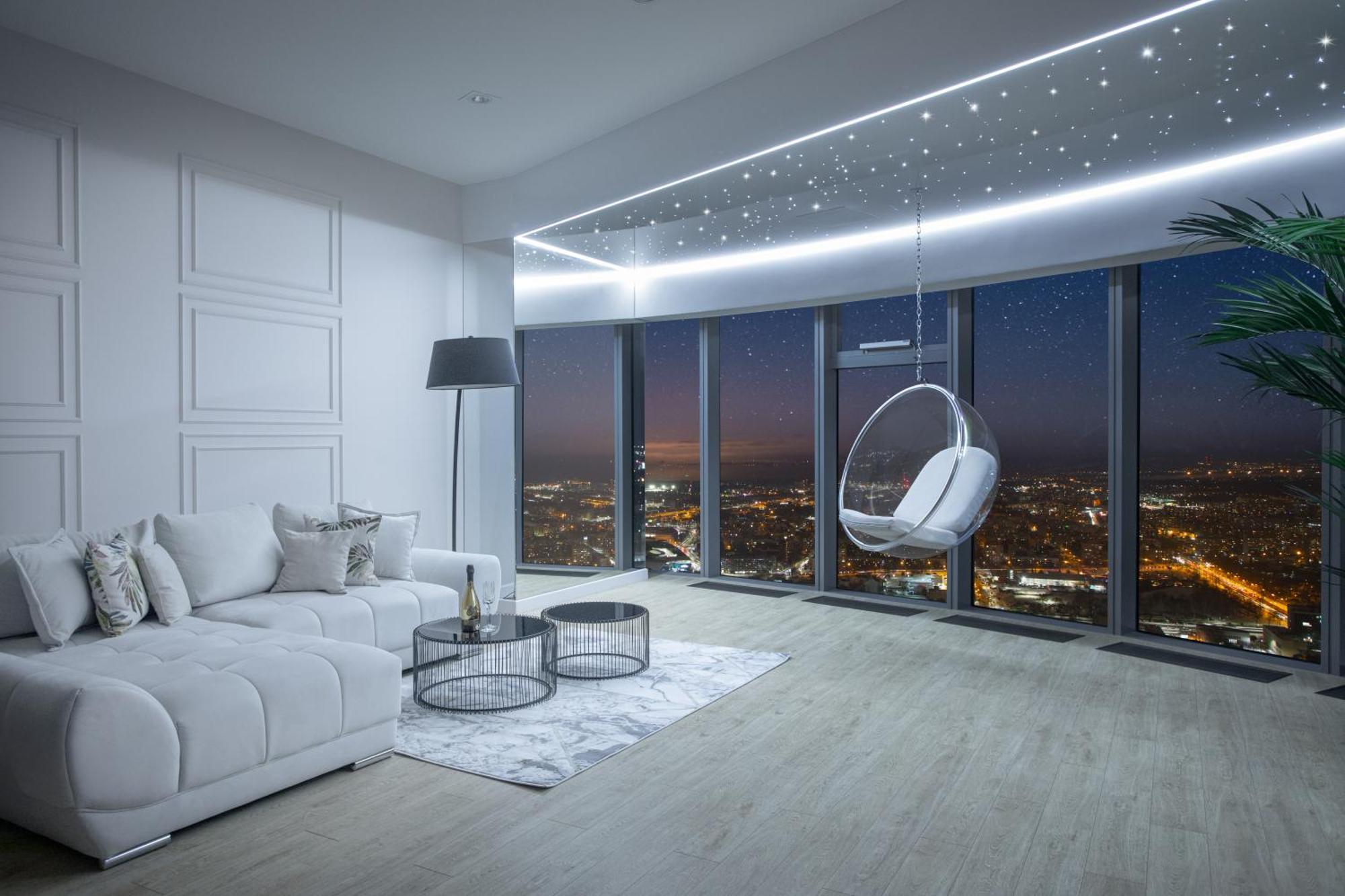 ורוצלב Apartamenty Sky Tower Z Jakuzzi Przy Oknie מראה חיצוני תמונה