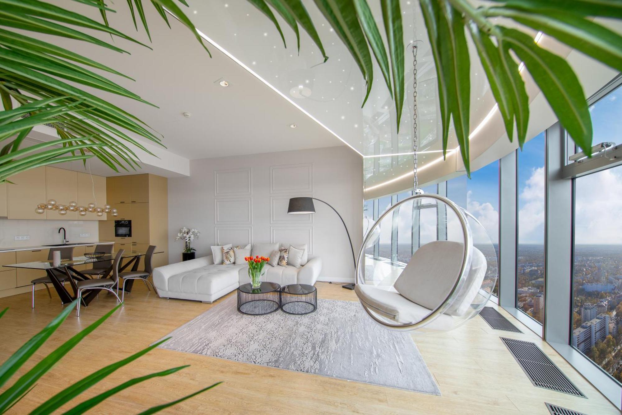 ורוצלב Apartamenty Sky Tower Z Jakuzzi Przy Oknie מראה חיצוני תמונה