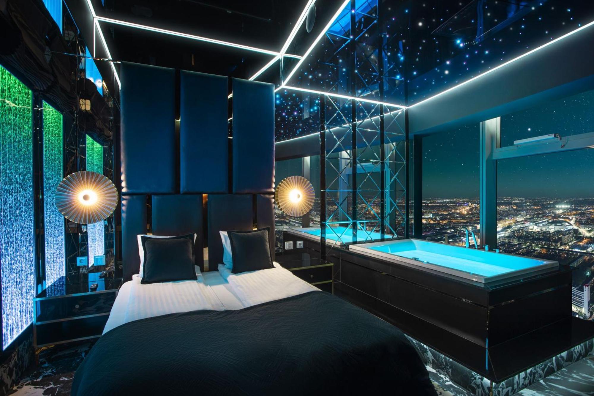 ורוצלב Apartamenty Sky Tower Z Jakuzzi Przy Oknie מראה חיצוני תמונה