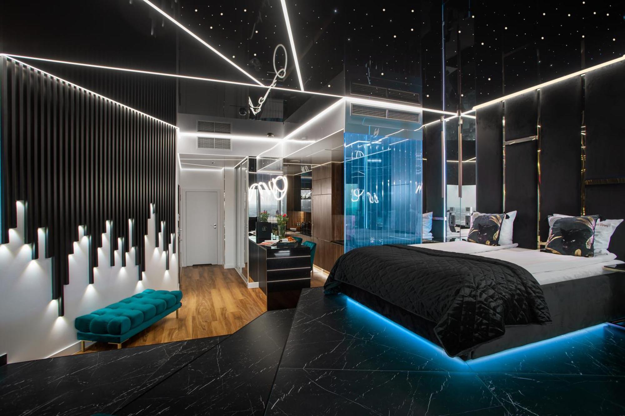ורוצלב Apartamenty Sky Tower Z Jakuzzi Przy Oknie מראה חיצוני תמונה