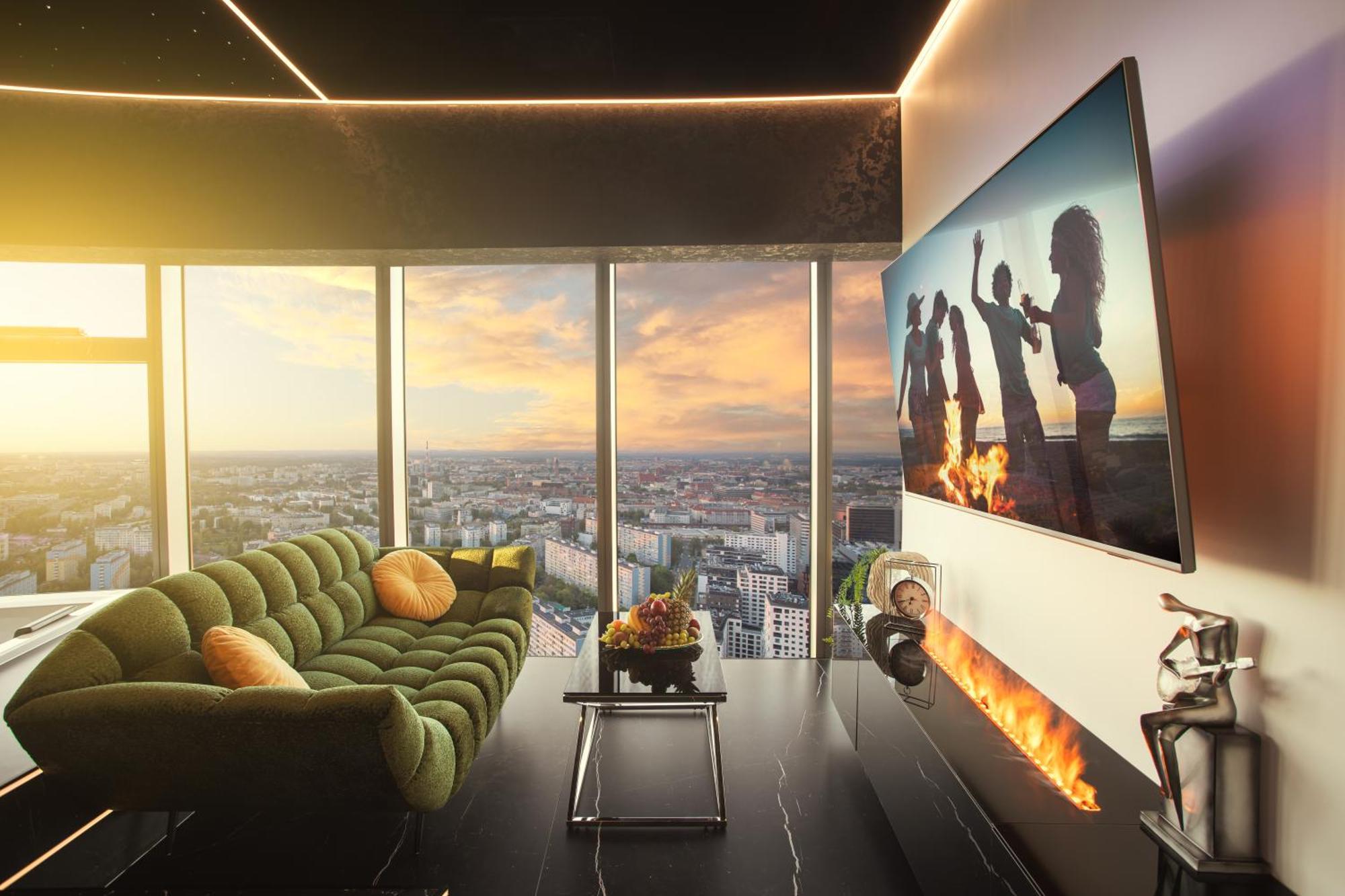 ורוצלב Apartamenty Sky Tower Z Jakuzzi Przy Oknie מראה חיצוני תמונה